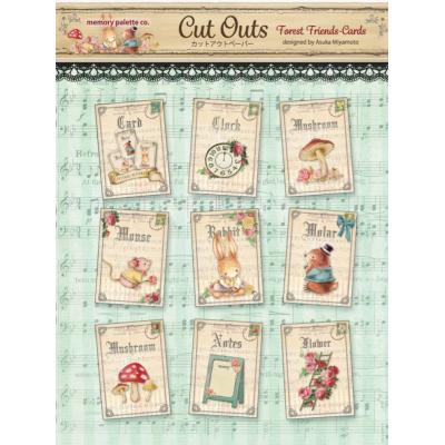Asuka Studio Memory Place Forest Friends Die Cuts - Cards